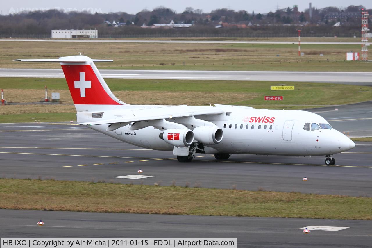 HB-IXO, 1996 British Aerospace Avro 146-RJ100 C/N E3284, Swissair
