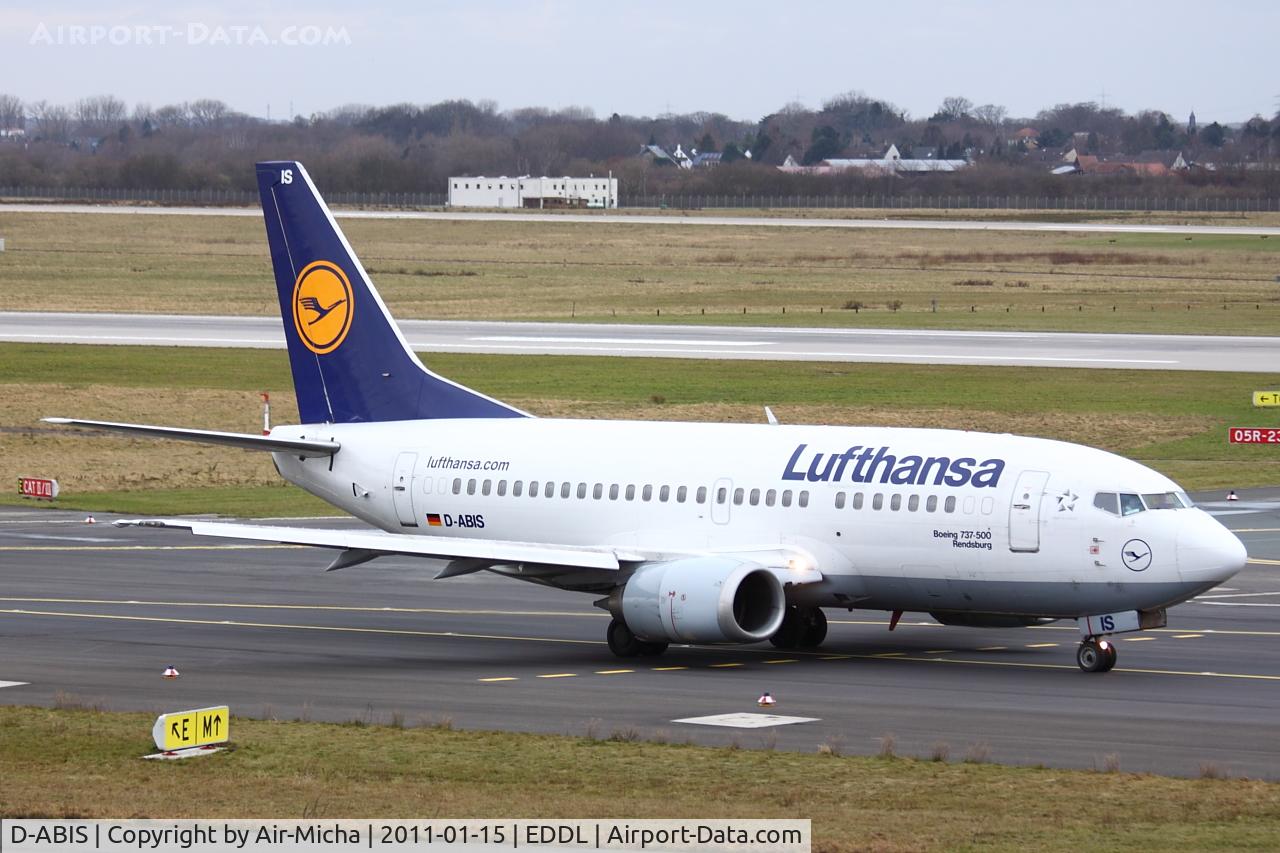 D-ABIS, 1991 Boeing 737-530 C/N 24942, Lufthansa, Aircraft Name: Rendsburg