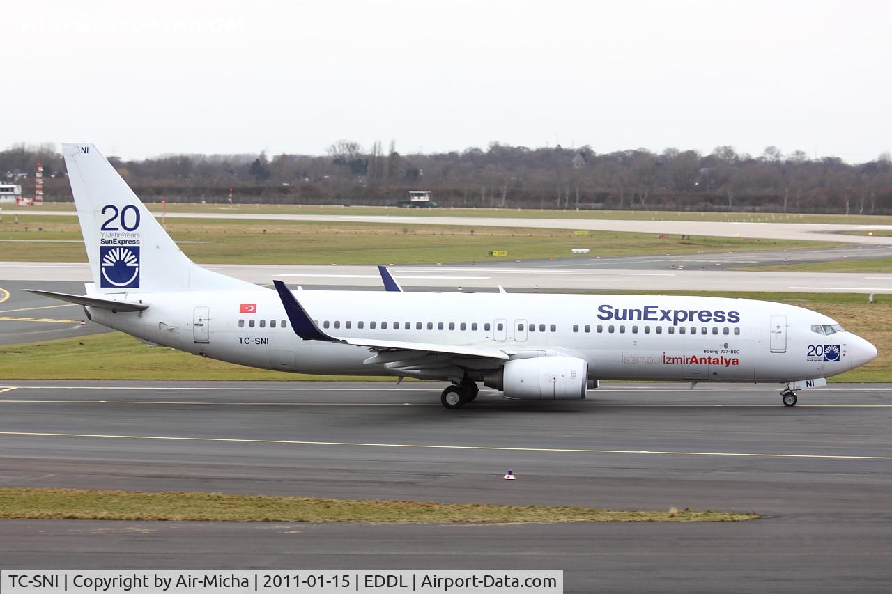 TC-SNI, 2005 Boeing 737-8FH C/N 29671, SunExpress