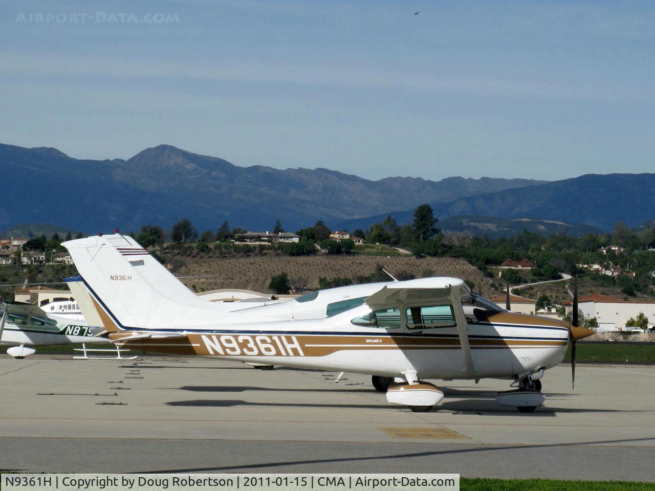 N9361H, 1981 Cessna 182R Skylane C/N 18267938, 1981 Cessna 182R SKYLANE II, Continental O-470-U 230 Hp