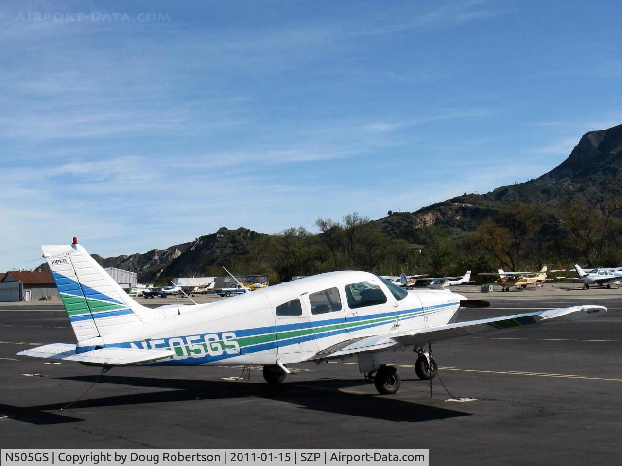 N505GS, 1977 Piper PA-28-181 C/N 28-7890275, 1977 Piper PA-28-181 ARCHER III, Lycoming O&VO-360 180 Hp