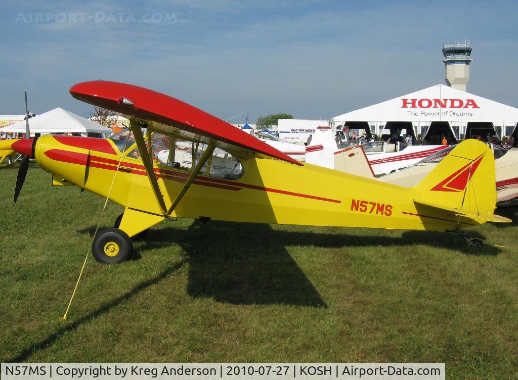 N57MS, 1999 Wag-Aero Super CUBy C/N GB-2, EAA AirVenture 2010