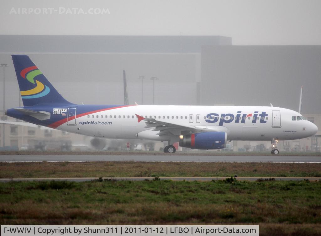 F-WWIV, 2010 Airbus A320-232 C/N 4548, C/n 4548 - To be N605NK