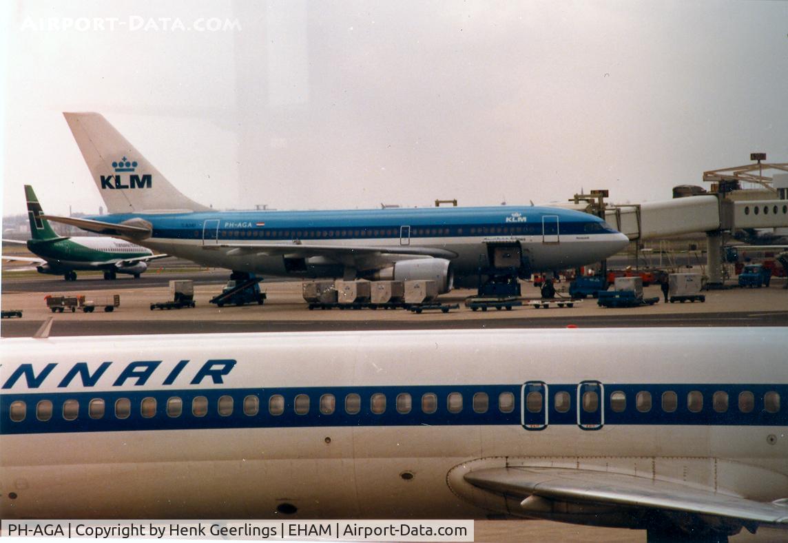 PH-AGA, 1983 Airbus A310-203 C/N 241, KLM , A310 at Schiphol