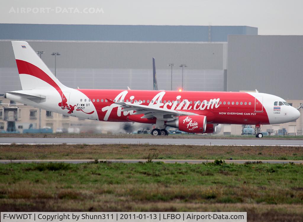 F-WWDT, 2010 Airbus A320-216 C/N 4557, C/n 4557 - To be HS-ABT