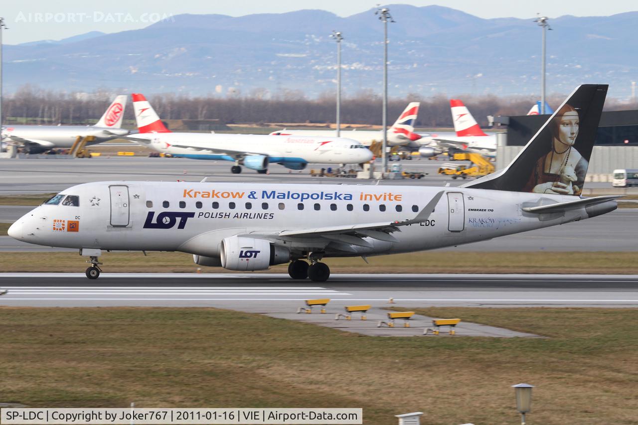 SP-LDC, 2004 Embraer 170ST (ERJ-170-100ST) C/N 17000025, LOT Polish Airlines