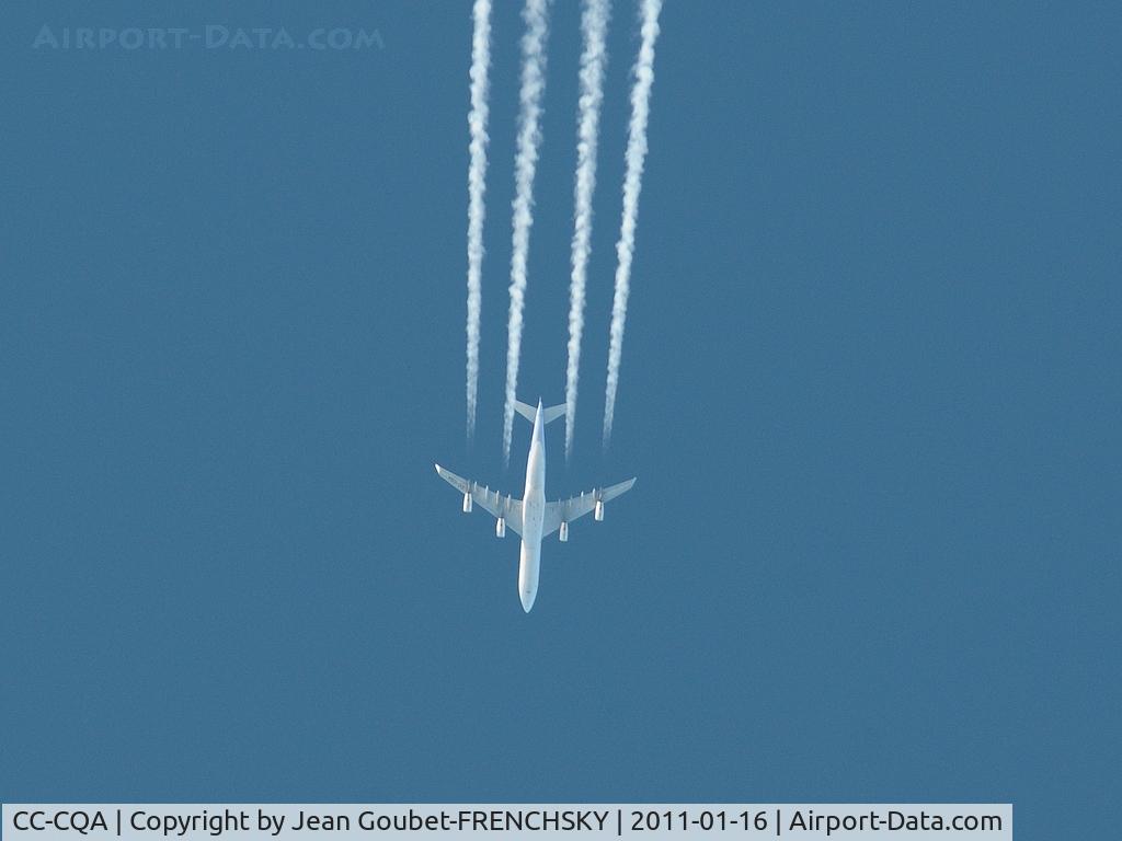 CC-CQA, 2000 Airbus A340-313X C/N 359, Santiago/Madrid/CDG
level 380 LFBD