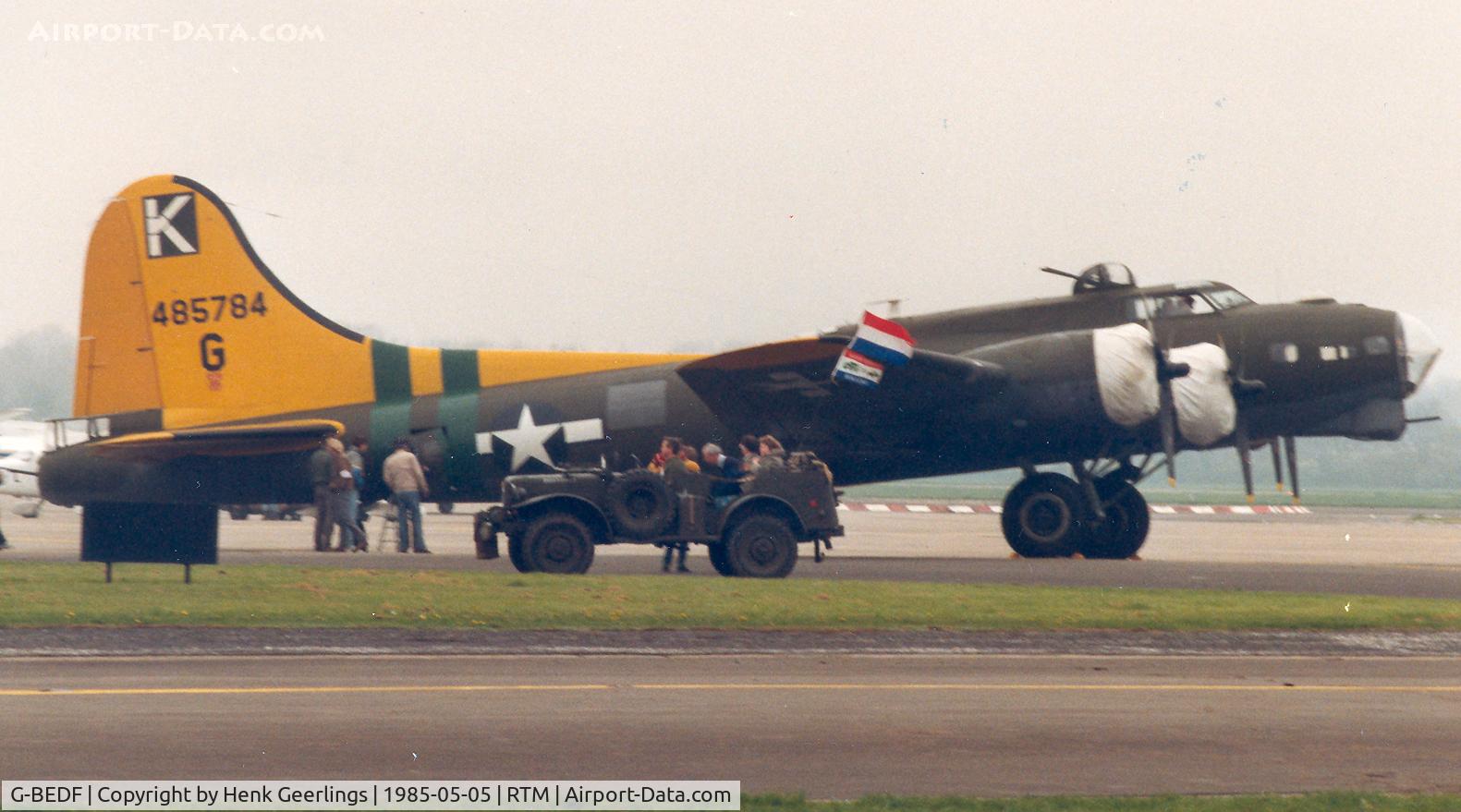 G-BEDF, 1944 Boeing B-17G Flying Fortress C/N 8693, B-17G Flying Fortress