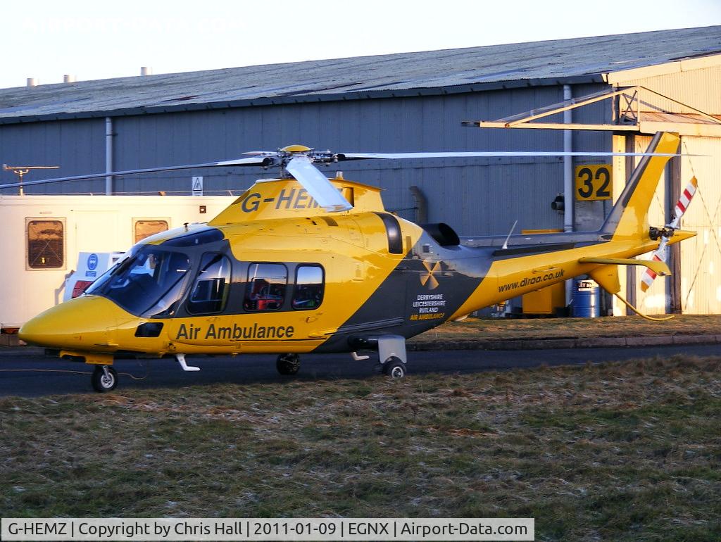 G-HEMZ, 2009 Agusta A-109S Grand C/N 22156, Derbyshire, Leicestershire and Rutland Air Ambulance