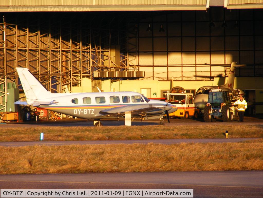 OY-BTZ, 1976 Piper PA-31-350 Chieftain C/N 31-7752031, Company Flight K/S