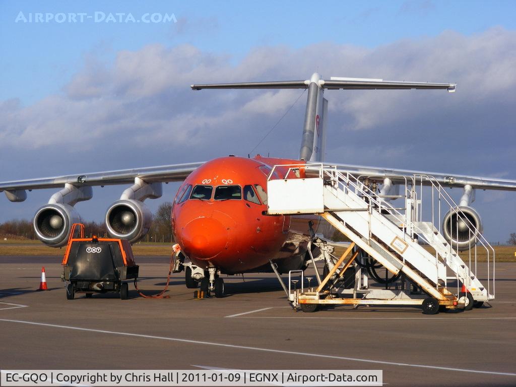 EC-GQO, 1987 British Aerospace BAe.146-200QT Quiet Trader C/N E2086, Pan Air Lineas Aereas operating for TNT
