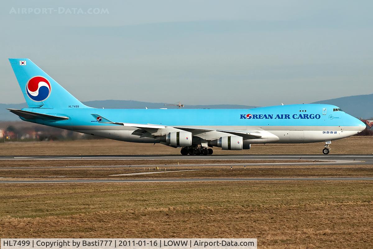 HL7499, 2004 Boeing 747-4B5F/SCD C/N 33517, HL7499@Vienna