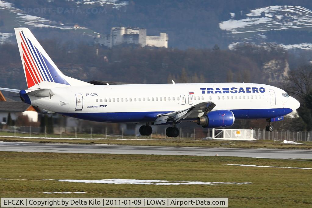 EI-CZK, 1989 Boeing 737-4YO C/N 24519, TSO [UN] Transaero Airlines