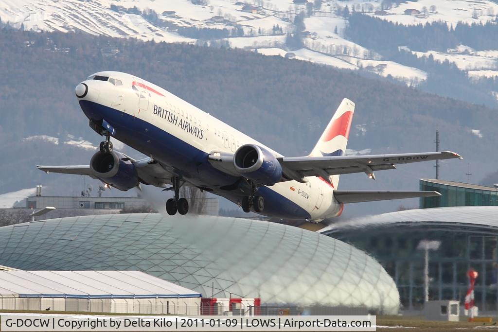 G-DOCW, 1992 Boeing 737-436 C/N 25856, BAW [BA] British Airways