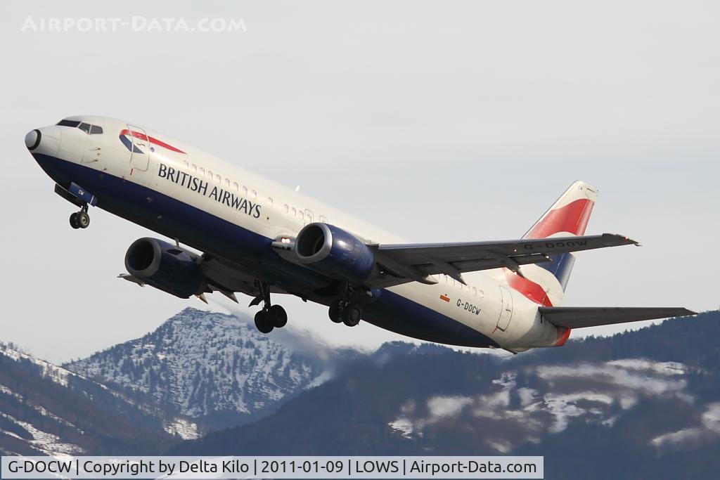 G-DOCW, 1992 Boeing 737-436 C/N 25856, BAW [BA] British Airways