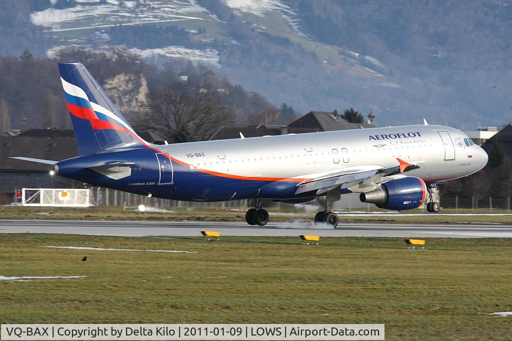 VQ-BAX, 2009 Airbus A320-214 C/N 3778, AFL [SU] Aeroflot