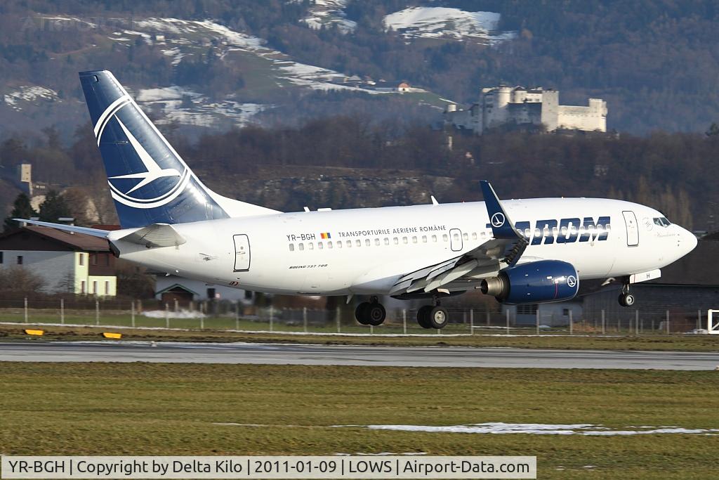 YR-BGH, 2003 Boeing 737-78J C/N 28438, ROT [RO] Tarom named 'Hunedoara'
