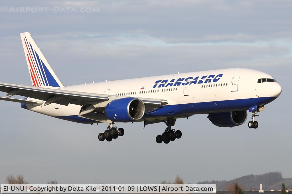 EI-UNU, 1998 Boeing 777-212/ER C/N 28998, TSO [UN] Transaero Airlines