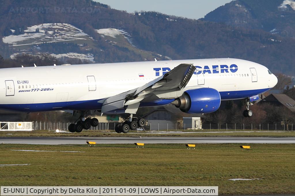 EI-UNU, 1998 Boeing 777-212/ER C/N 28998, TSO [UN] Transaero Airlines