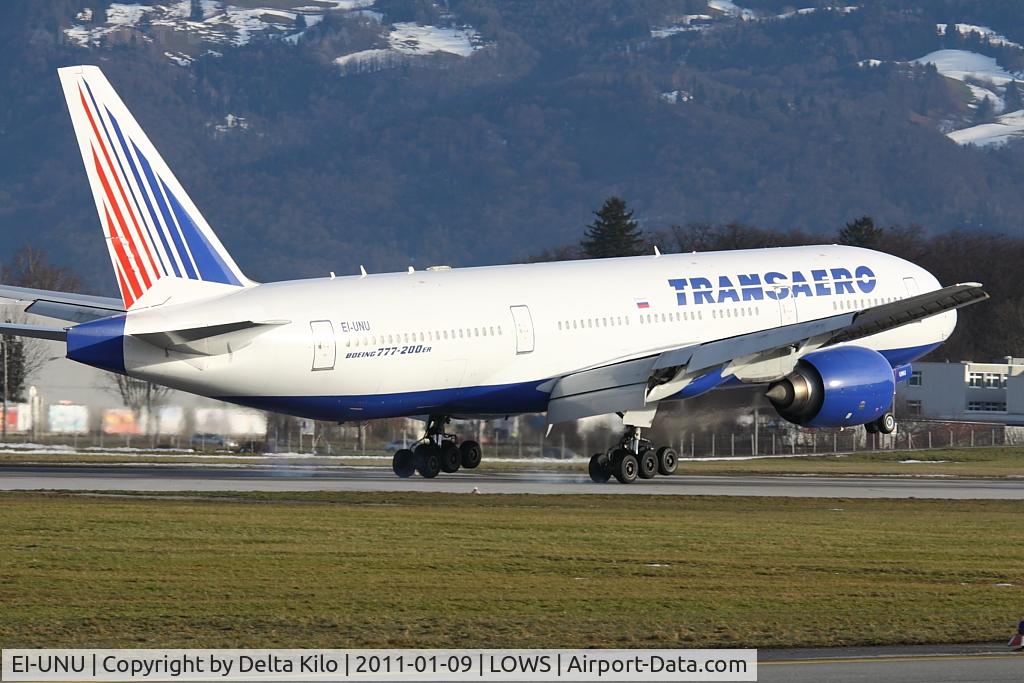EI-UNU, 1998 Boeing 777-212/ER C/N 28998, TSO [UN] Transaero Airlines