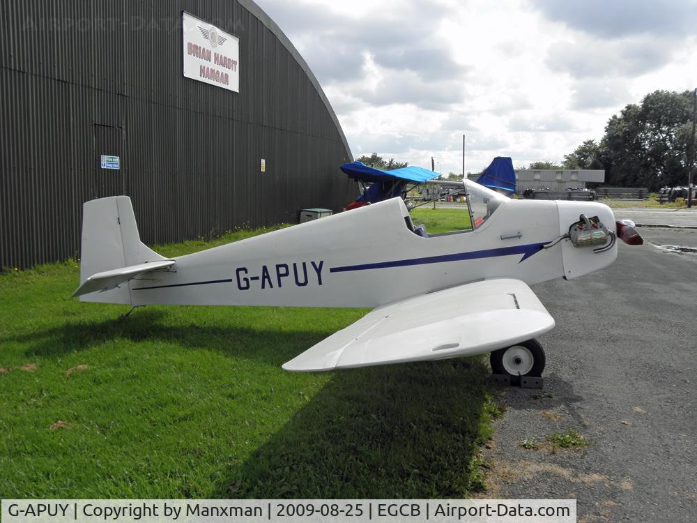 G-APUY, 1963 Druine D.31 Turbulent C/N PFA 509, Interesting looking thing!!