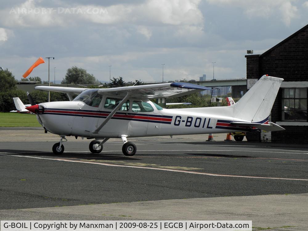 G-BOIL, 1979 Cessna 172N C/N 172-71301, Parked outside the main Hangar