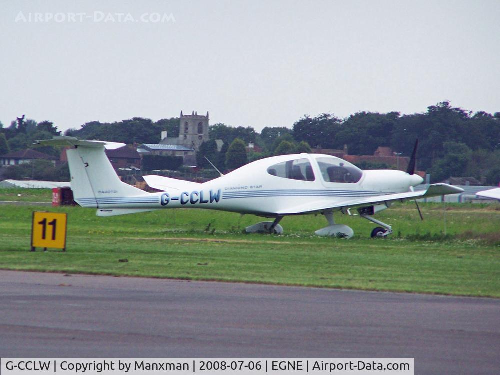 G-CCLW, 2003 Diamond DA-40D Diamond Star C/N D4.068, One of several DA-40s there at Gamston that day