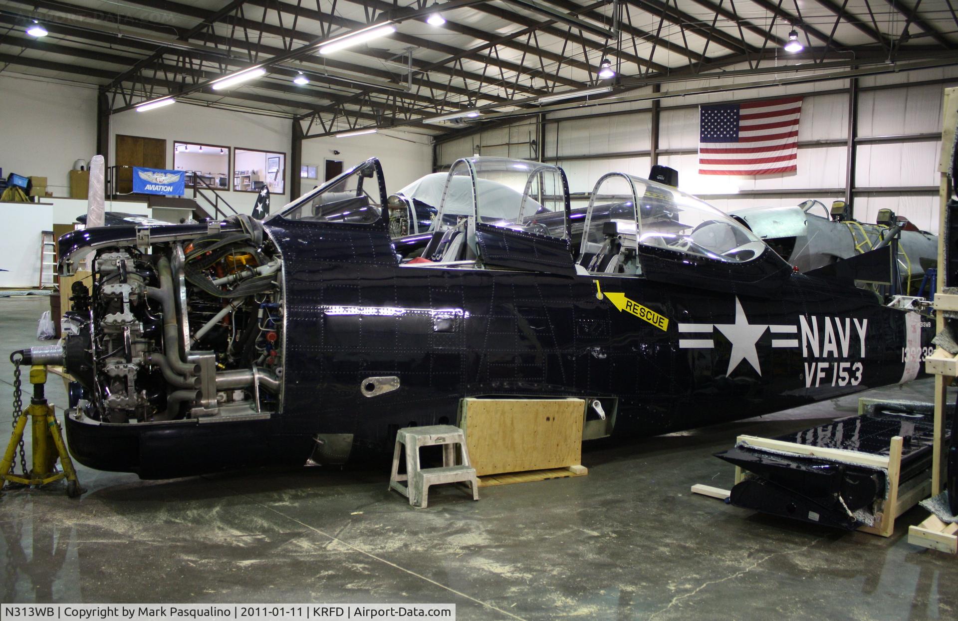 N313WB, 1955 North American T-28B Trojan C/N 200-309 (138238), North American T-28B