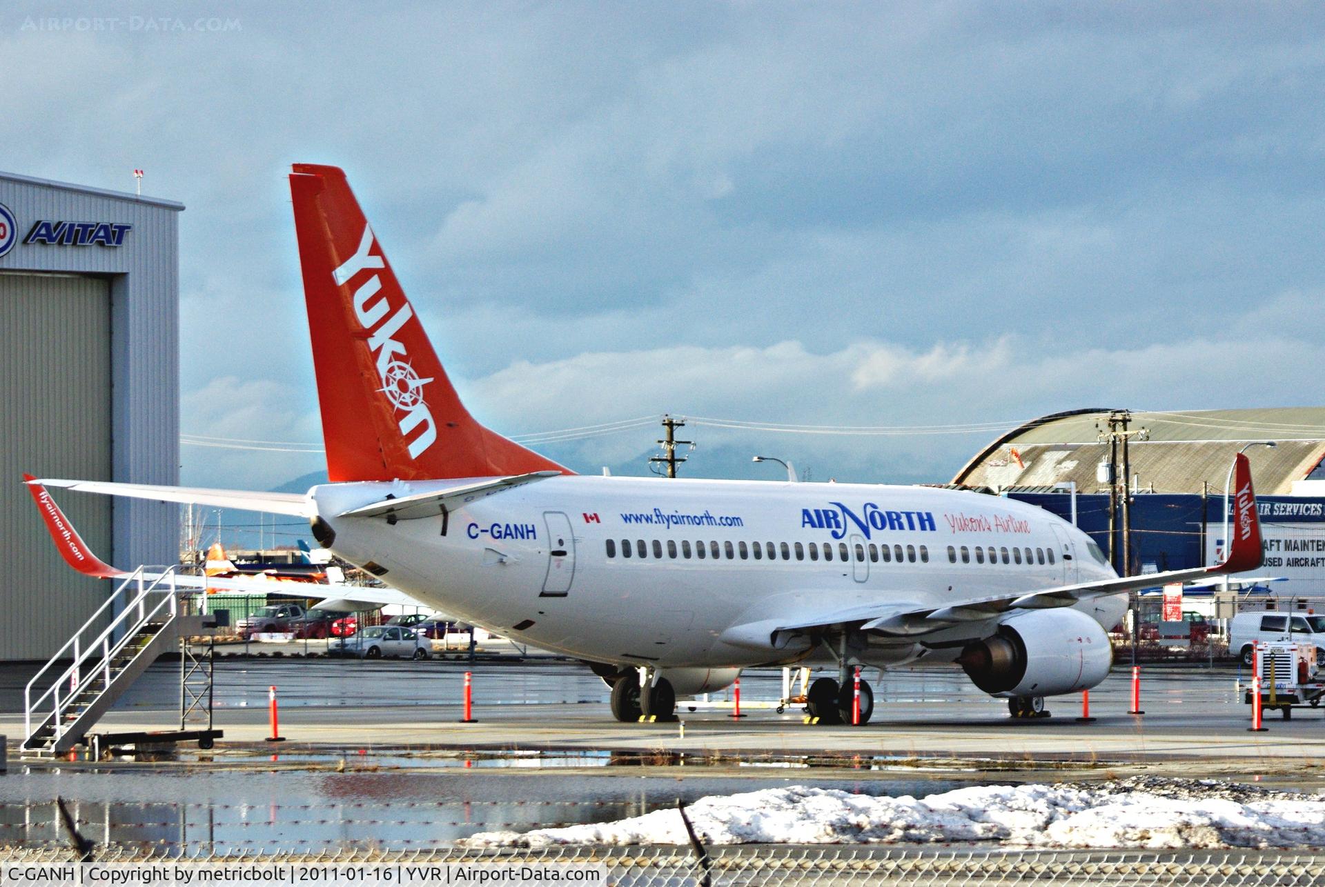 C-GANH, 1993 Boeing 737-505 C/N 27153, at YVR