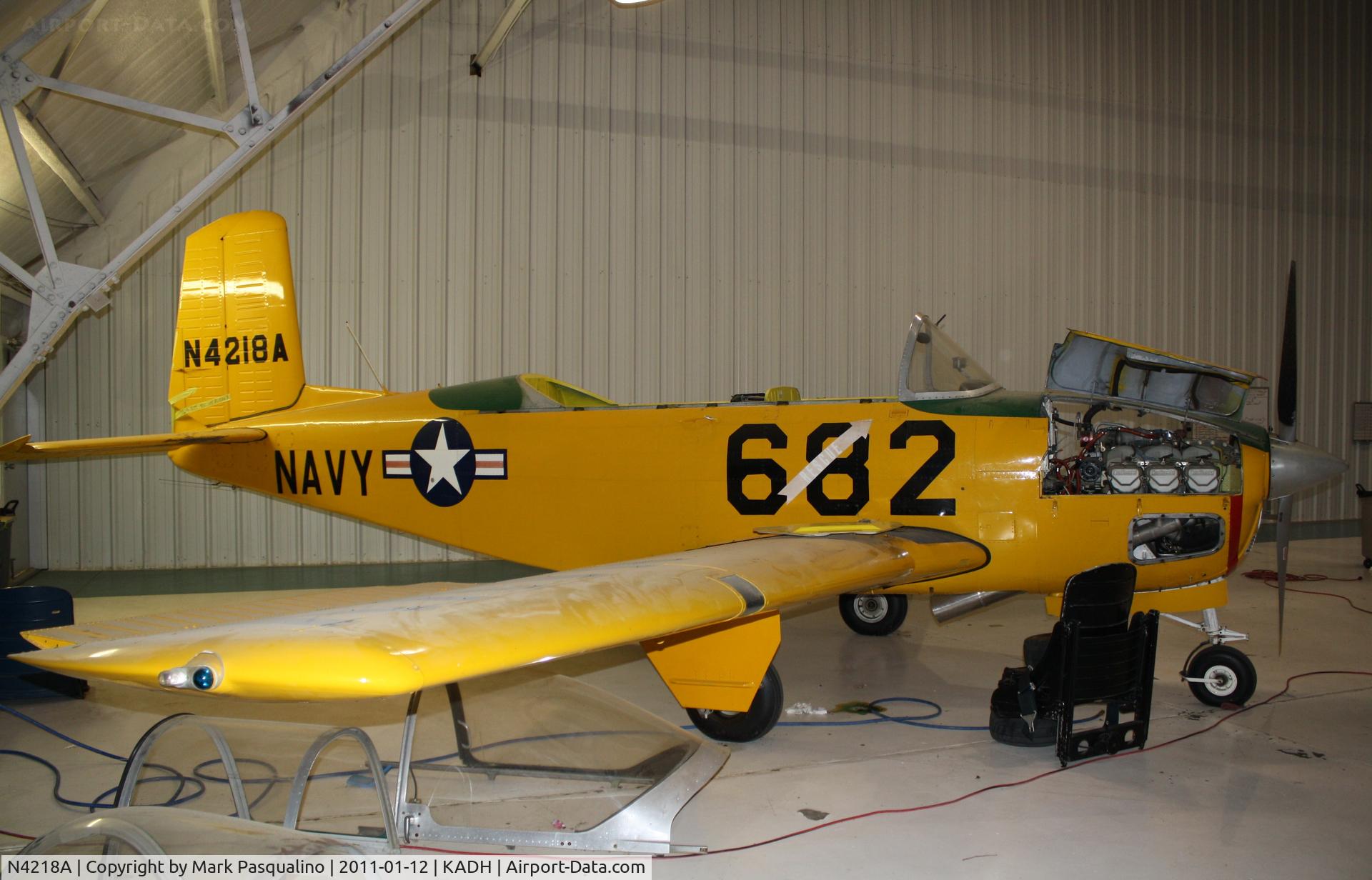 N4218A, 1952 Beech (CCF) T-34A (A45) Mentor C/N CCF34-44, Beech T-34A