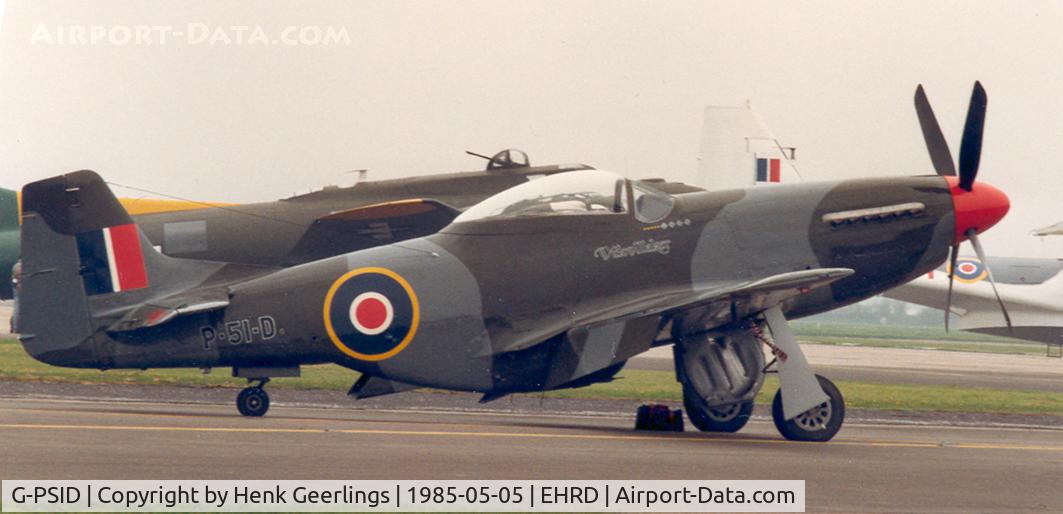 G-PSID, 1944 North American P-51D Mustang C/N 122-31514 (44--63788), Memorial Air Display , May 1985