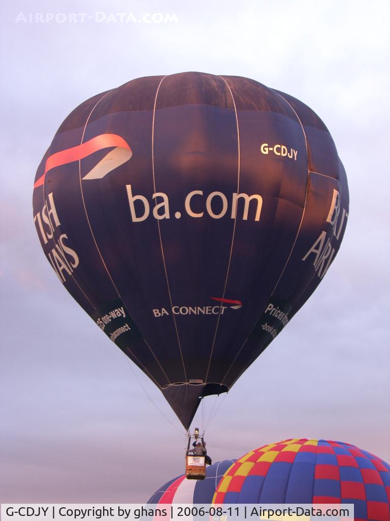 G-CDJY, 2005 Cameron Balloons C-80 C/N 10677, Bristol 2006