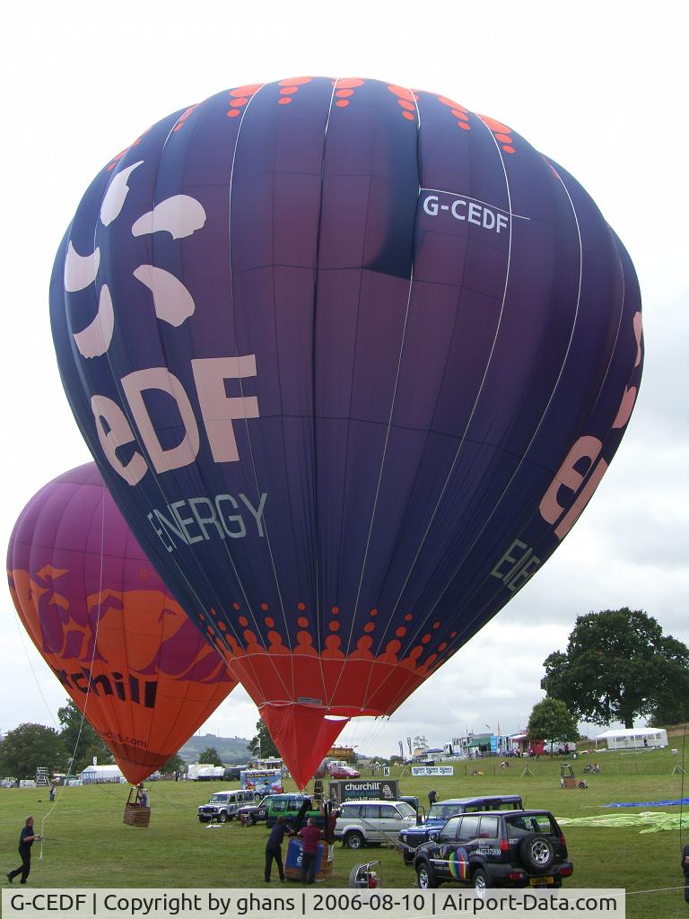 G-CEDF, 2006 Cameron Balloons N-105 C/N 10884, Bristol 2006