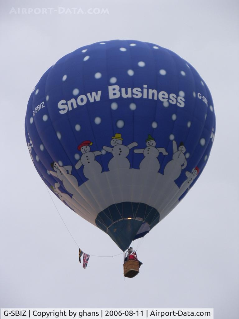 G-SBIZ, 2002 Cameron Balloons Z-90 C/N 10348, Bristol 2006