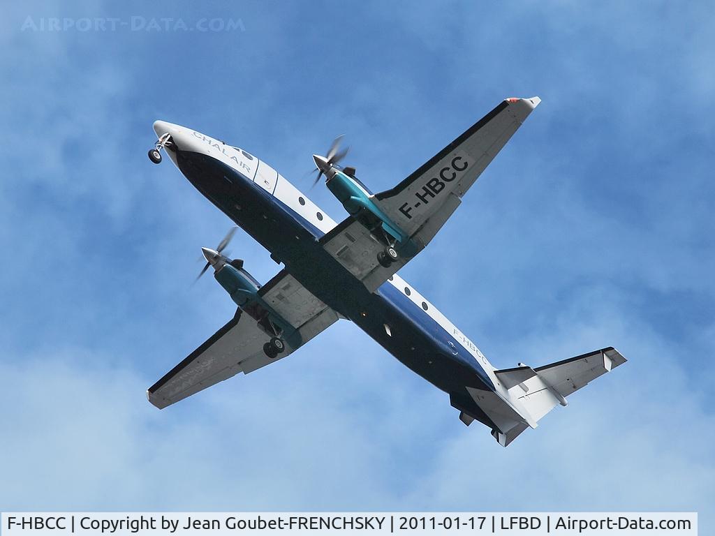 F-HBCC, 1999 Beech 1900D C/N UE-350, flight CE342  Brest/Bordeaux