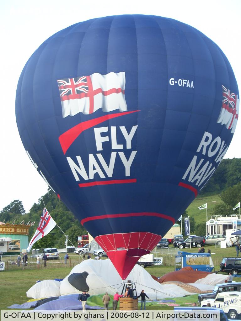 G-OFAA, 2006 Cameron Balloons Z-105 C/N 10886, Bristol 2006