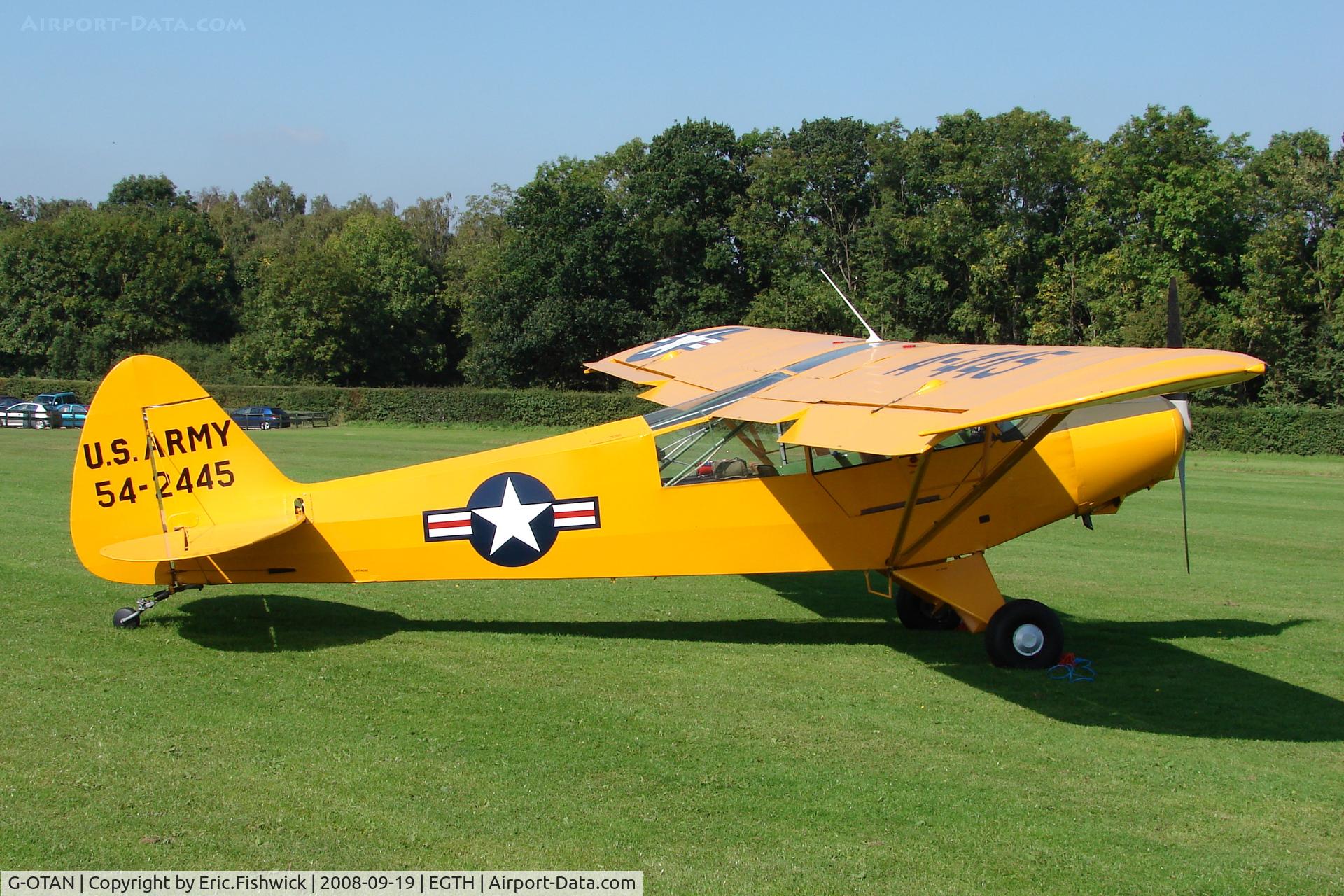 G-OTAN, 1954 Piper L-21B Super Cub (PA-18-135) C/N 18-3845, 2. G-OTAN visiting Shuttleworth (Old Warden) Aerodrome.