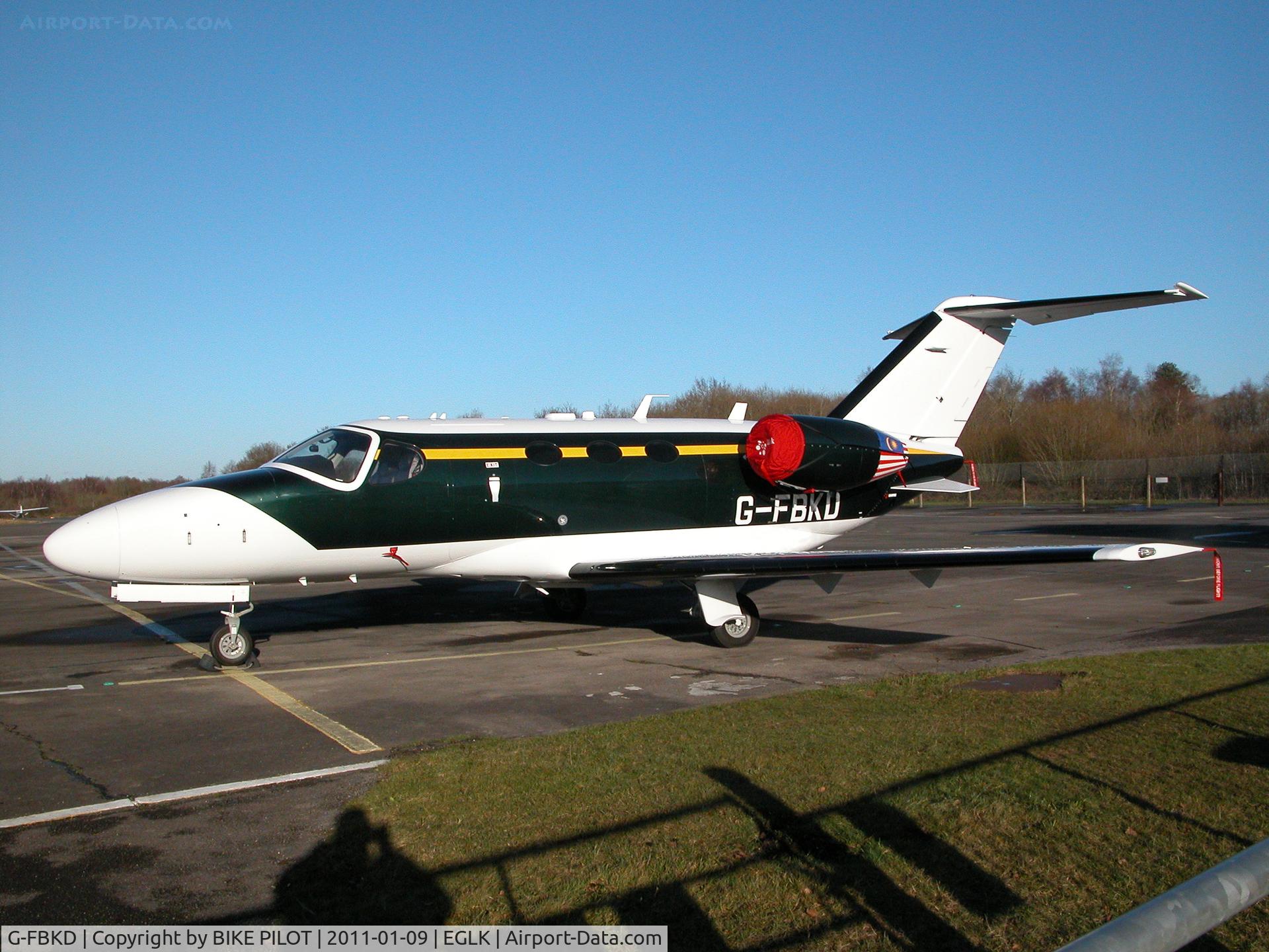 G-FBKD, 2010 Cessna 510 Citation Mustang Citation Mustang C/N 510-0346, New Mustang for Blink