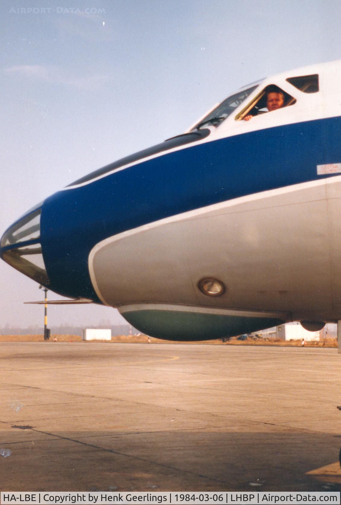 HA-LBE, 1969 Tupolev Tu-134 C/N 8350802, Malev TU-134 ready for dep to AMS