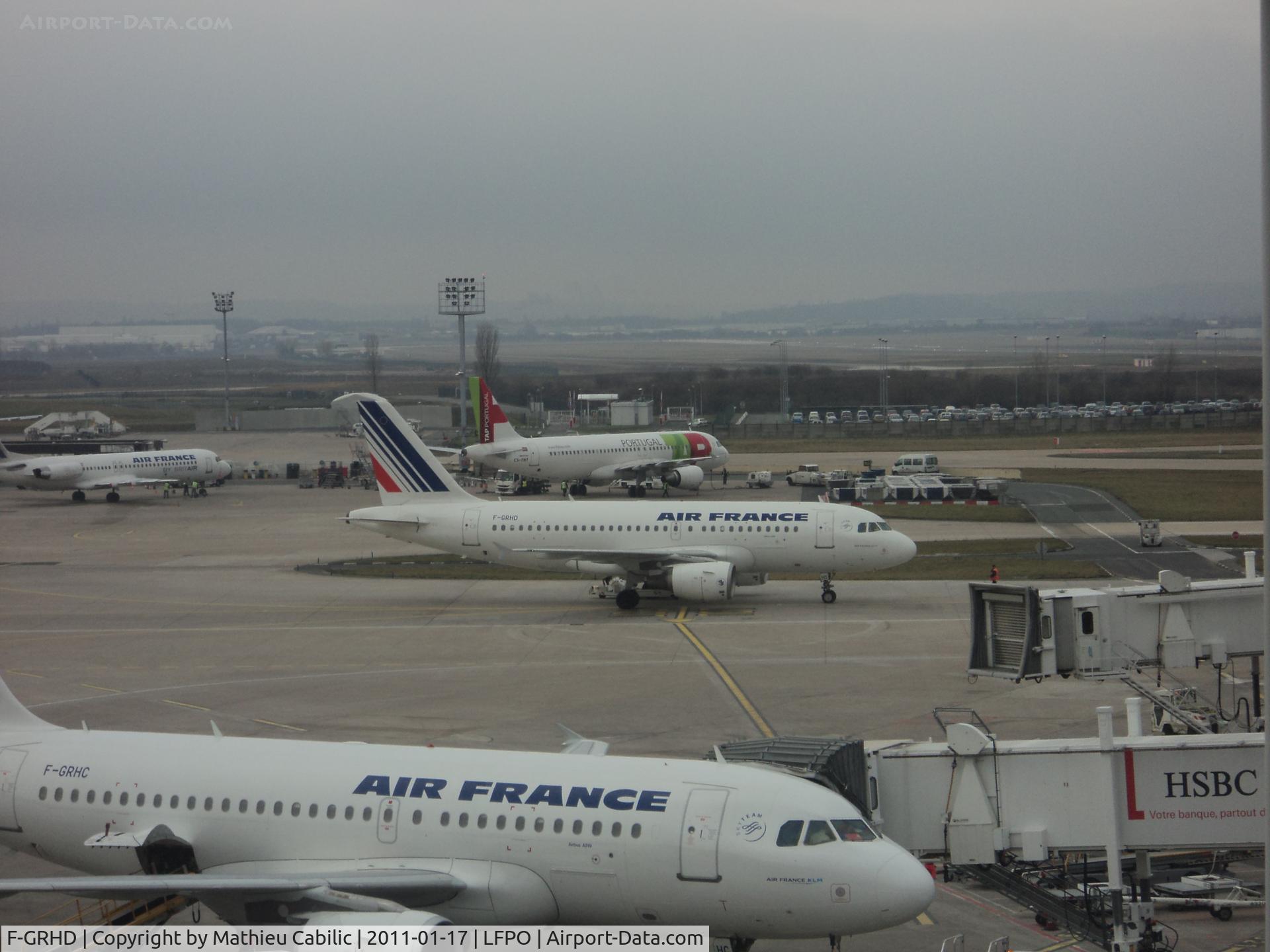 F-GRHD, 1999 Airbus A319-111 C/N 1000, Airbus A319-111