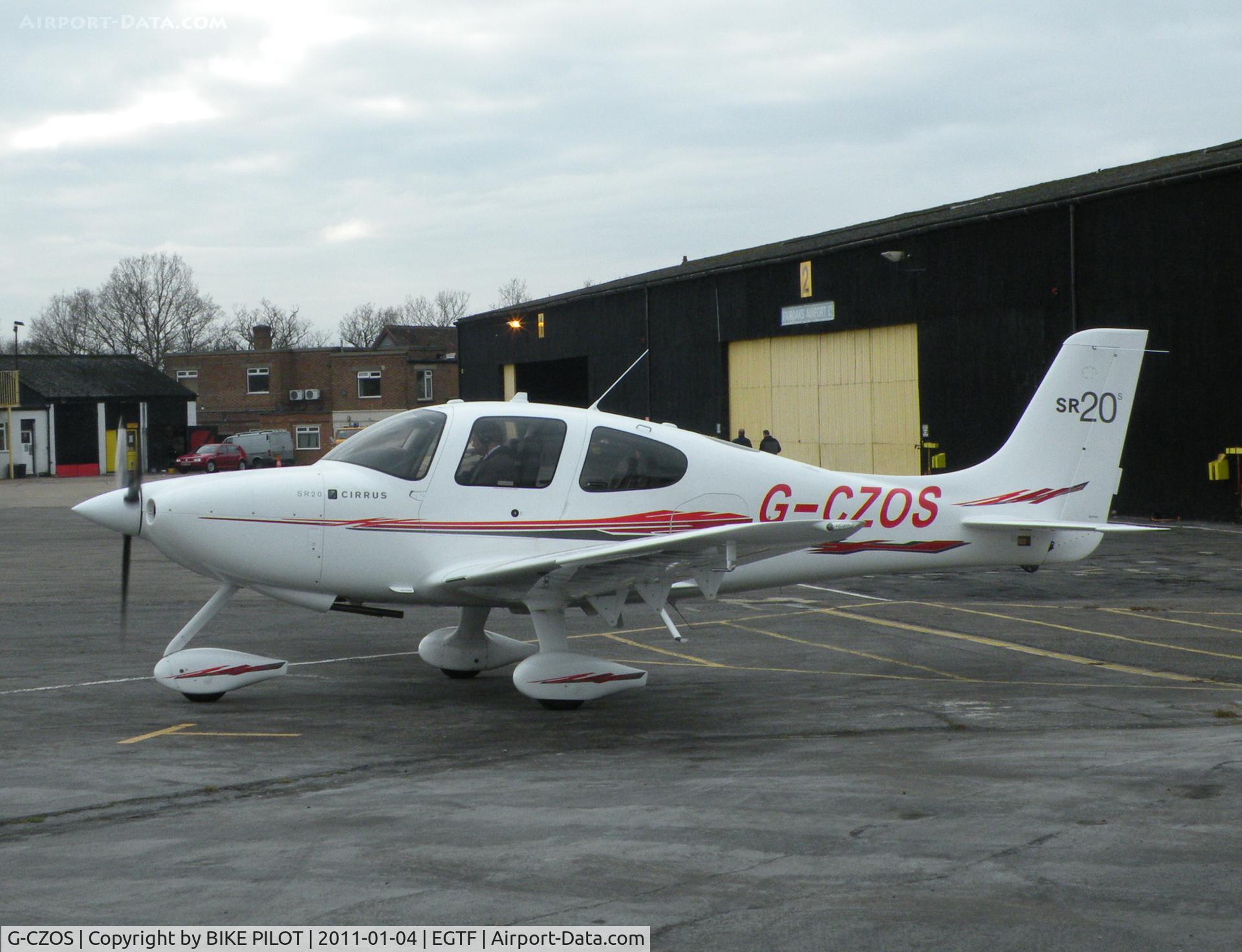 G-CZOS, 2010 Cirrus SR20S C/N 2038, Nice SR20
