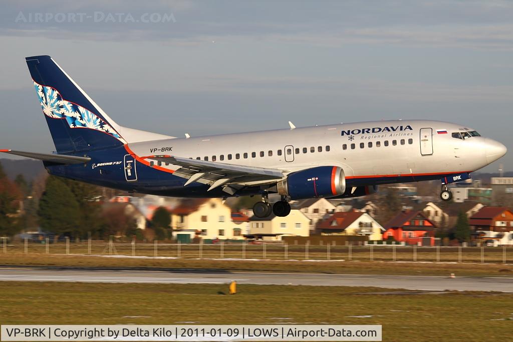 VP-BRK, 1992 Boeing 737-5Y0 C/N 25288, AUL [5N] Nordavia Regional Airlines
Boeing  737-5Y0	c/n25288