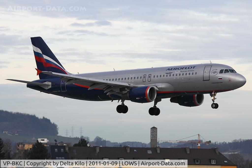 VP-BKC, 2008 Airbus A320-214 C/N 3545, AFL [SU] Aeroflot leased from Aerventure