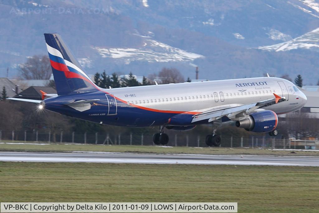 VP-BKC, 2008 Airbus A320-214 C/N 3545, AFL [SU] Aeroflot leased from Aerventure
