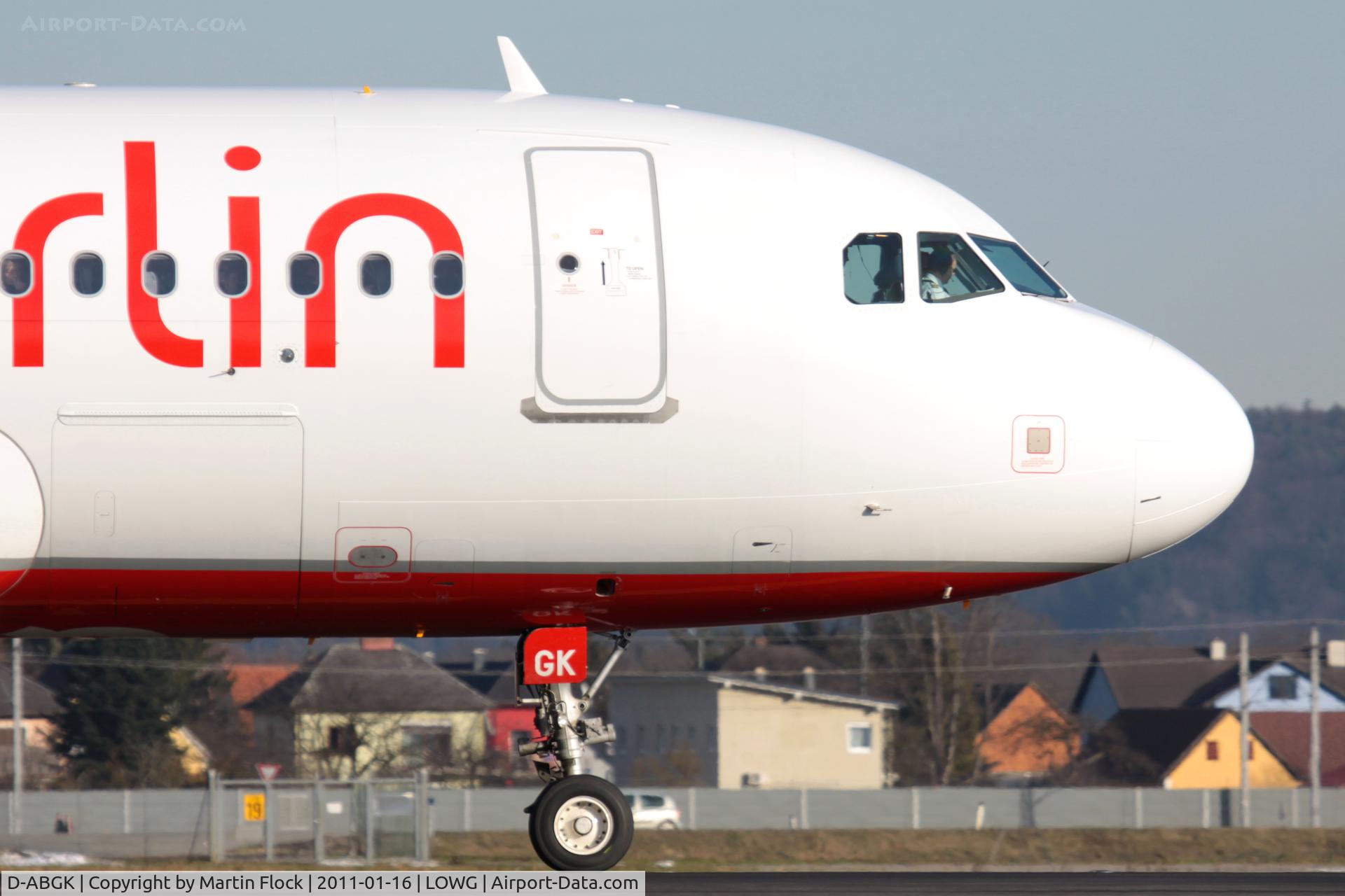 D-ABGK, 2008 Airbus A319-112 C/N 3447, Air Berlin
