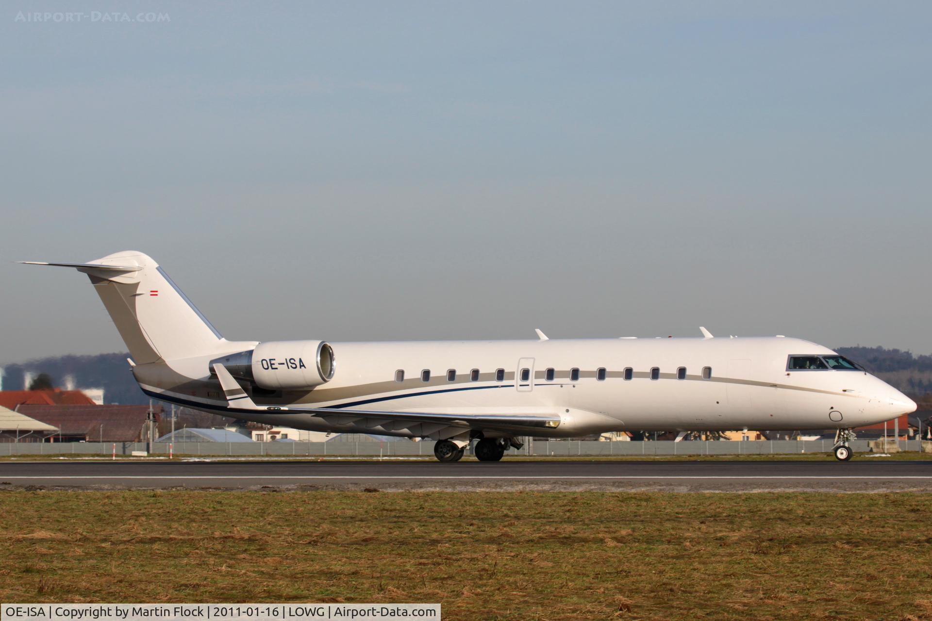 OE-ISA, 2007 Bombardier Challenger 850 (CL-600-2B19) C/N 8043, Avcon Jet AG
