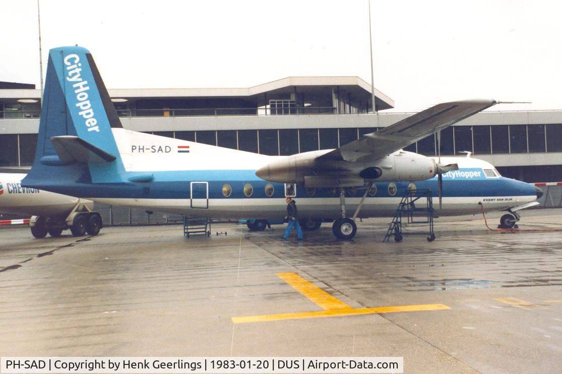 PH-SAD, 1965 Fokker F-27 Friendship 200 C/N 10272, NLM CityHopper
