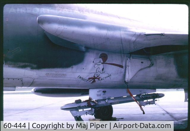 60-444, 1960 Republic F-105D Thunderchief C/N D133, 77B-F-105-ENTROPY MACHINE-MAJ PIPERS PLANE