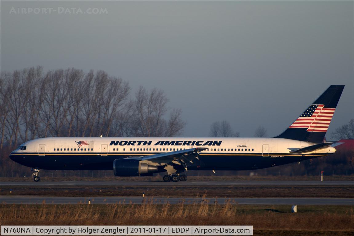 N760NA, 1993 Boeing 767-39H C/N 26257, Coming in for a short rest after a night ride from A.