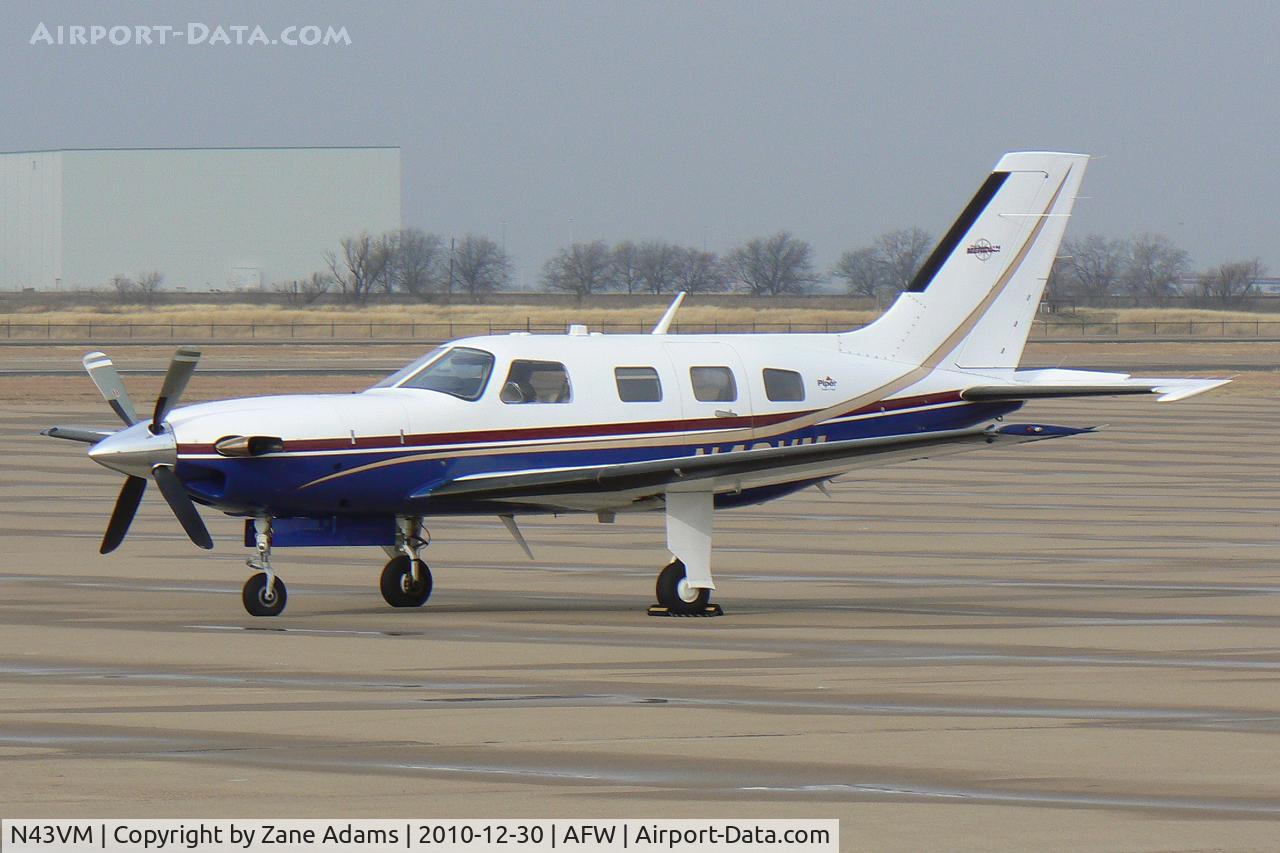 N43VM, 2000 Piper PA-46-500TP C/N 4697005, At Alliance Airport - Fort Worth, TX